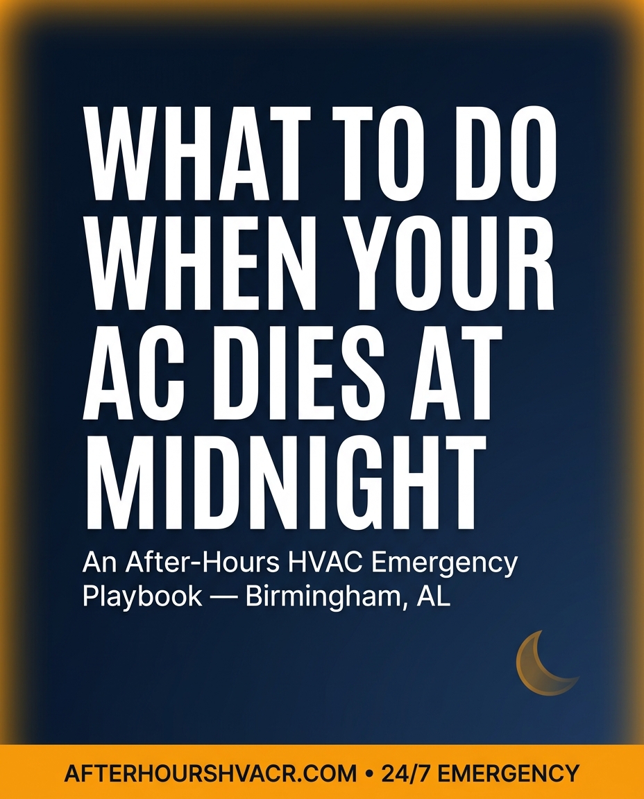 Portada de la guía: What to Do When Your AC Dies at Midnight