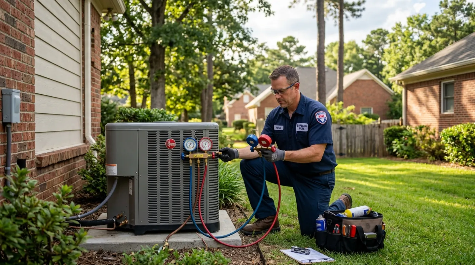Ilustración del artículo — Revisiones Anuales de HVAC en North Birmingham