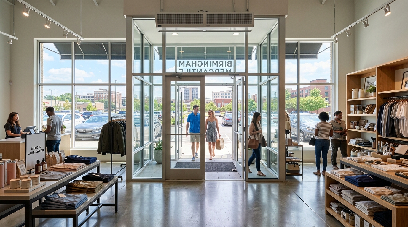 Retail Comfort — Entrance Loads and the Customer Dwell-Time Equation