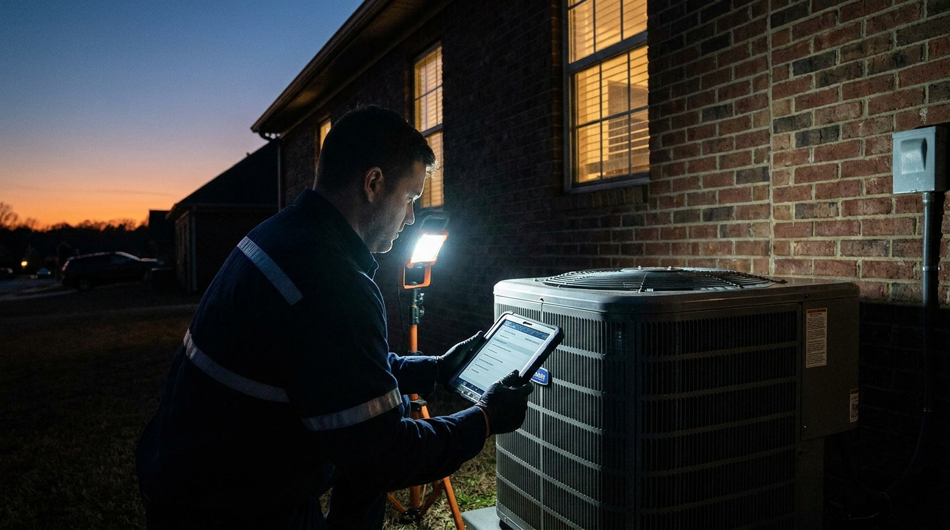 Preventive HVAC maintenance service in Birmingham helps avoid costly water damage from AC leaks