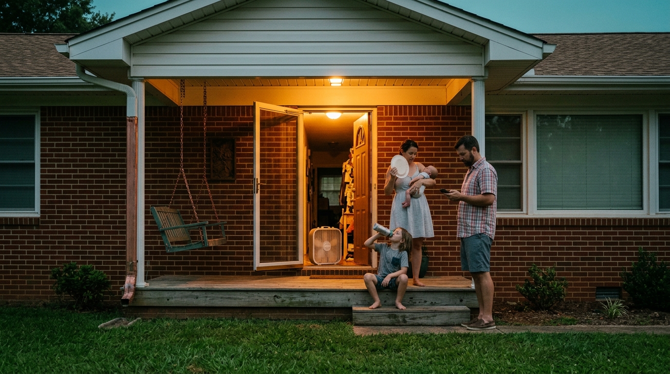 Trussville evening emergency cooling. How to triage at 9 PM.