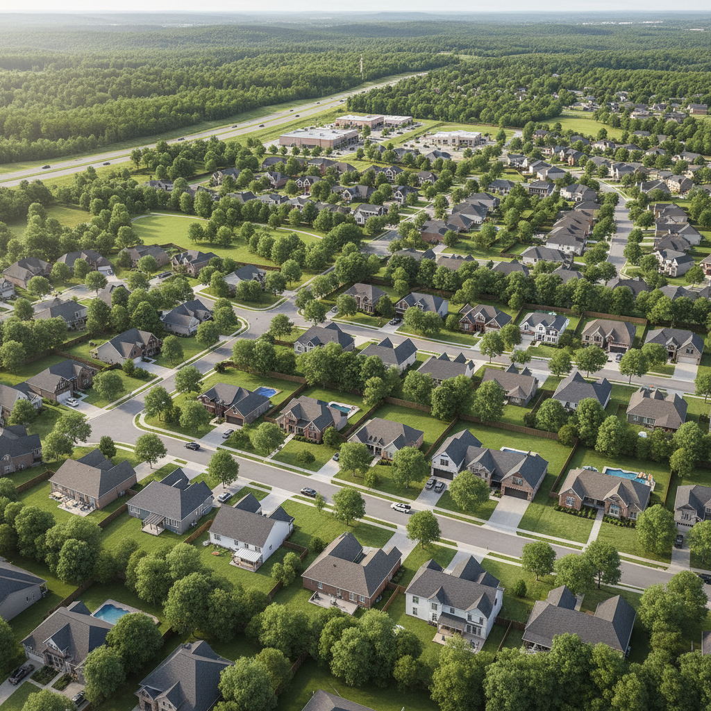 Chelsea Alabama neighborhood map