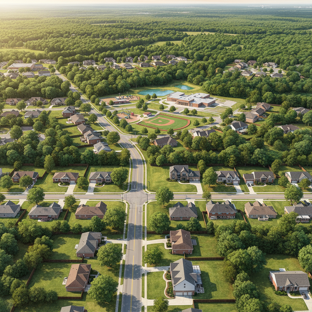 Clay Alabama neighborhood map