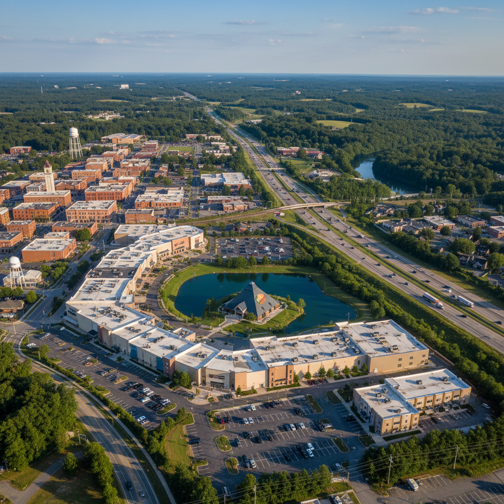 Leeds Alabama neighborhood map